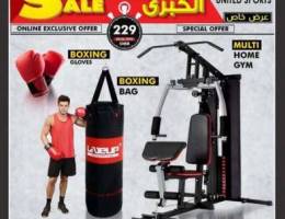 Super Sale Offer MUlti Home Gym and Boxing...