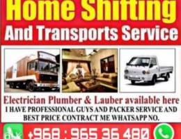 House shifting Transpor services