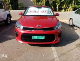 Kia RIO 2020 with a special number (Instal...