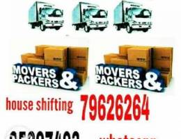 We have house shifting and packing