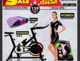 Super Sale Offer Spin Bike and FItness