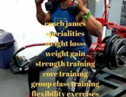 Coach james a certified personal trainer
