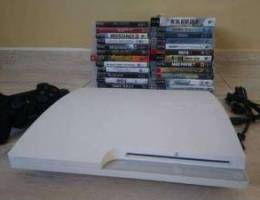 PS3 Slim White - بلاي ستيشن 3