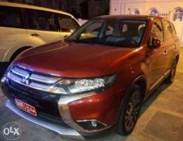 Mitsubishi Outlander 2017 for Rent with OP...