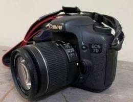 canon 7D with lens