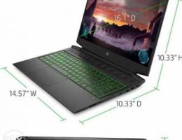 hp pavillion gaming laptop(new)كاش أو أقسا...