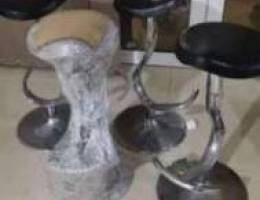 4 stool high qualty urgently sale.