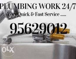 We generally open for any plumbing work wh...