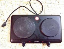 Electric Double Hot Plate Optima