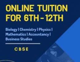 6th to 12th CBSE Online Tuition