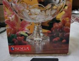 Glass Bowl with Stand - SOGA Japan