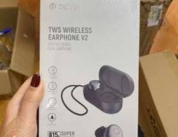 Devia tws wireless earphone v2 brand new