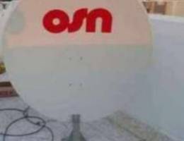 Osn NileSet ArabSet DishTv install and rep...