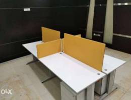 طاولات بارتيشن work station tables