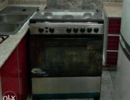 Rarely used 5 burnel cooking range with GA...