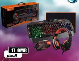 Meetion Gaming Keyboard Mouse Headset كيبو...