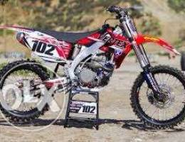 للبيع قطع غيار CRF450 جميع القطع بحاله الو...