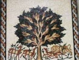 "Tree of Life" Mosaic from Madaba - Jordan