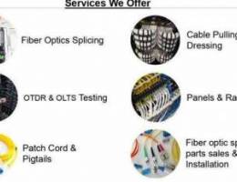 Fiber Optic cable work & Sub-con team avai...