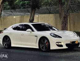 Porsche Panamera turbo with warranty