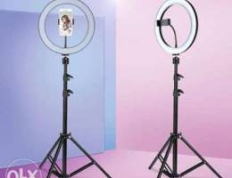 رينج لايت ممتاز جداً 3 ألوان ring light