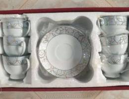 6 cups and saucers Set from Yoko Saki Japa...