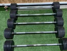 Bar Dumbell various weights