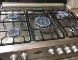 DEE General Cooker 5 Gas Burners