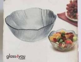 glass bowl set (new)