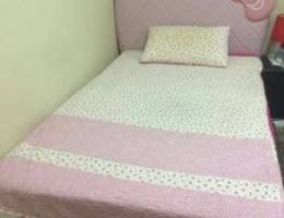 Girls bed with mattress both from home cen...