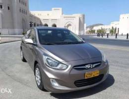 Oman car Hyundai Accent 2014