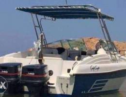 gulf craft boat with bedroom 2 140 2 strok...