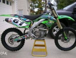 Brand New/Used Kawasaki KX450F Dirt Bike