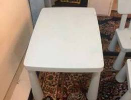 IKEA kids table and 4 chairs