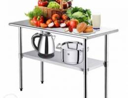 Heavy strong stainless steel working table...