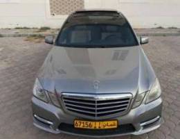 مرسيدس E350 بانورما 2012 فل أوبشن ومسرفس