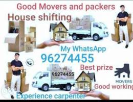 House shifting excellent carpenter kgjh