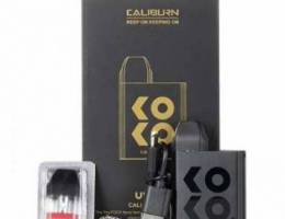 For sale koko caliburn vape black with 2 p...