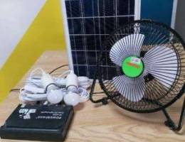 Solar Powepass light & Fan