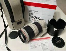 New Canon 5D Mark IV with Lens 70-200mm