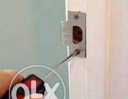 Door lock fix repair and change and open w...
