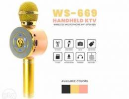 Wster WS-669 Wireless Bluetooth Microphone...