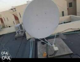 Nilesat Arab sat Air tel installation all ...