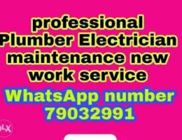 Plumber Electrician maintenance new work s...