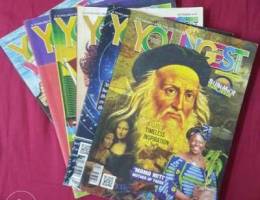 Youngest magazines and one quiz book