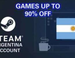 Argentina Steam Account