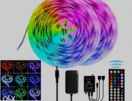 10 metres RGB LED strip light with remote ...