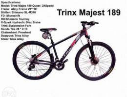 دراجه هواية Trinx M136 pro نظيفة جداً