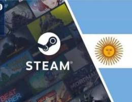 Argentina steam accounts