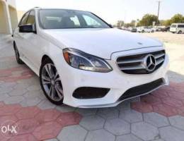 مرسيدس E350 ابيض داخل بيج بانوراما